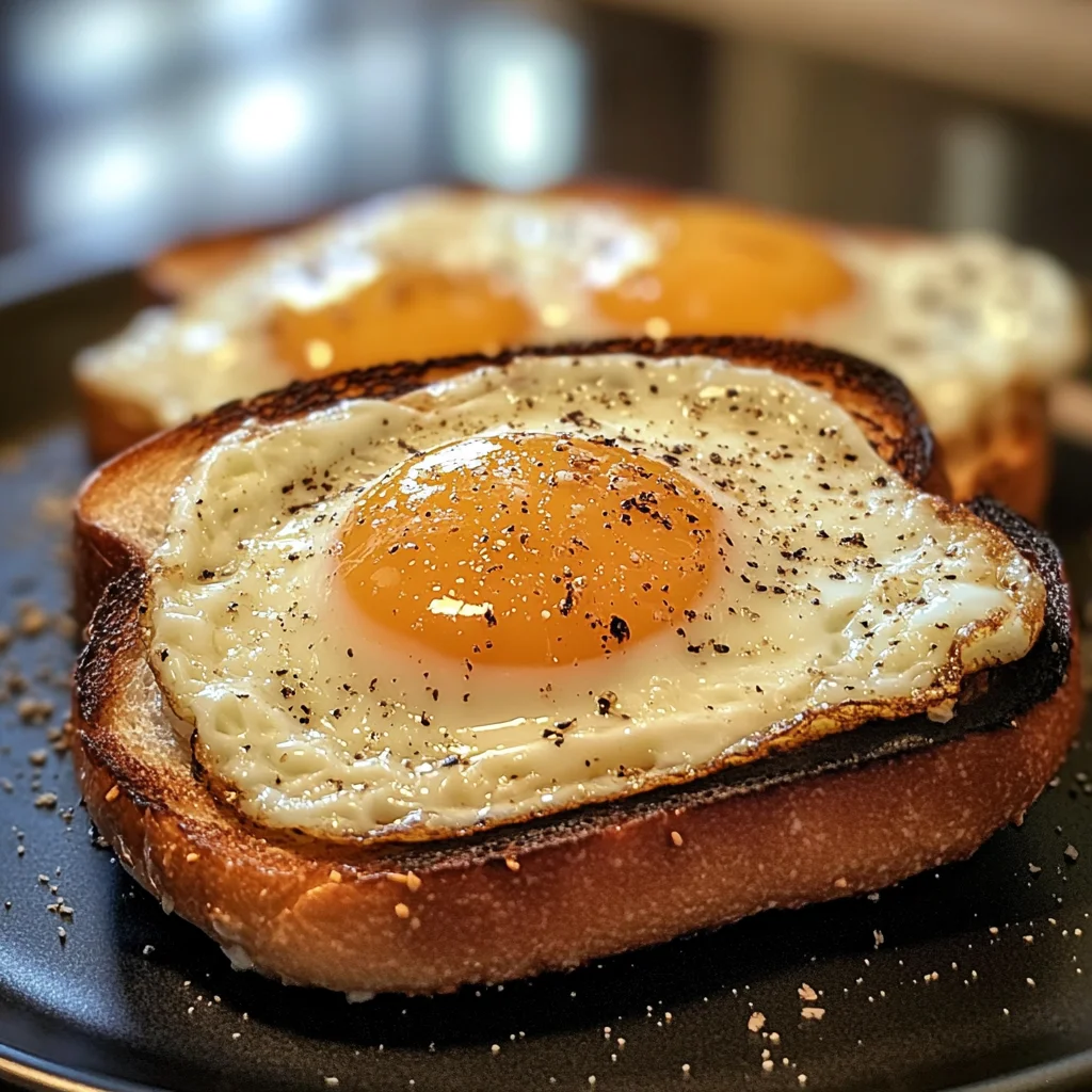 Air Fryer Egg Toast