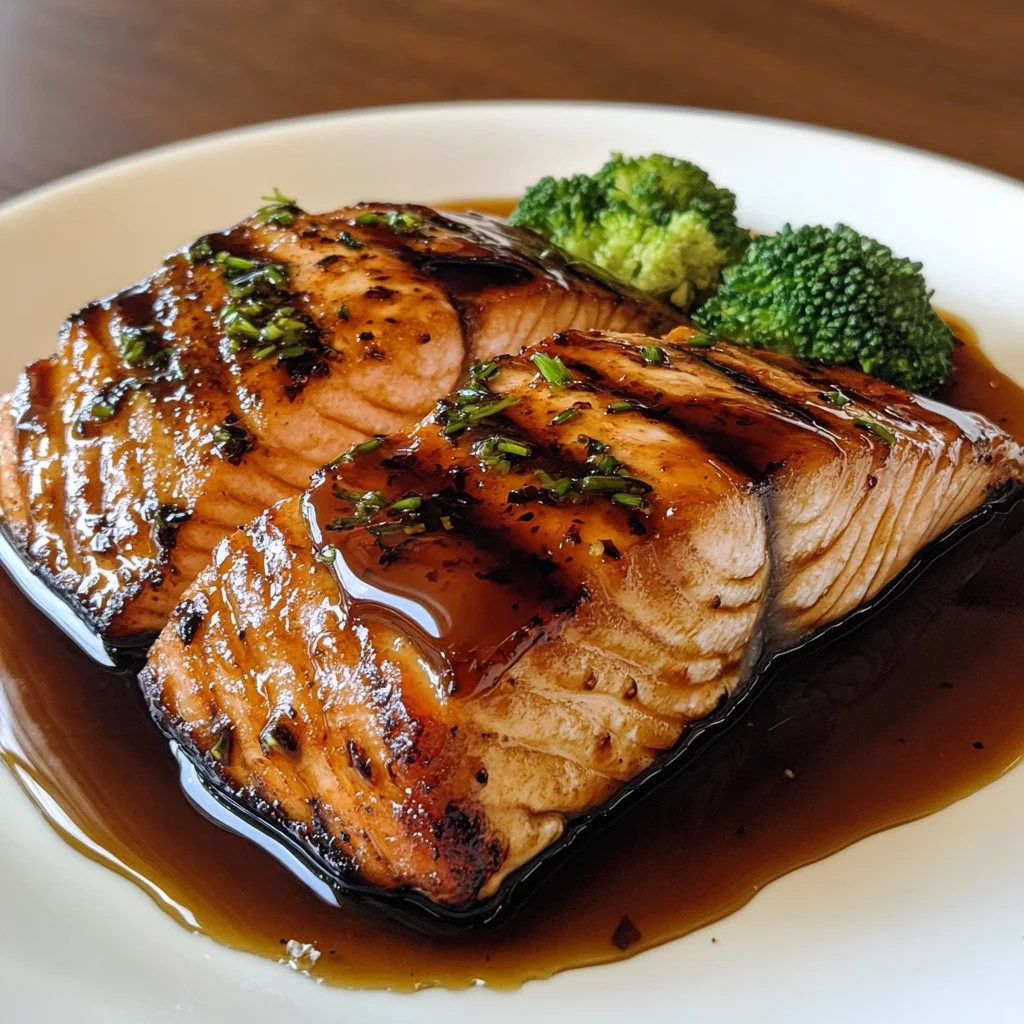 Balsamic Glazed Salmon
