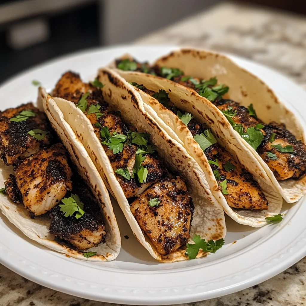 Blackened Fish Tacos: A Flavor Explosion in Every Bite