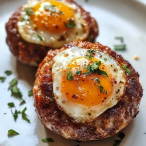 Breakfast Sausage and Egg Muffins