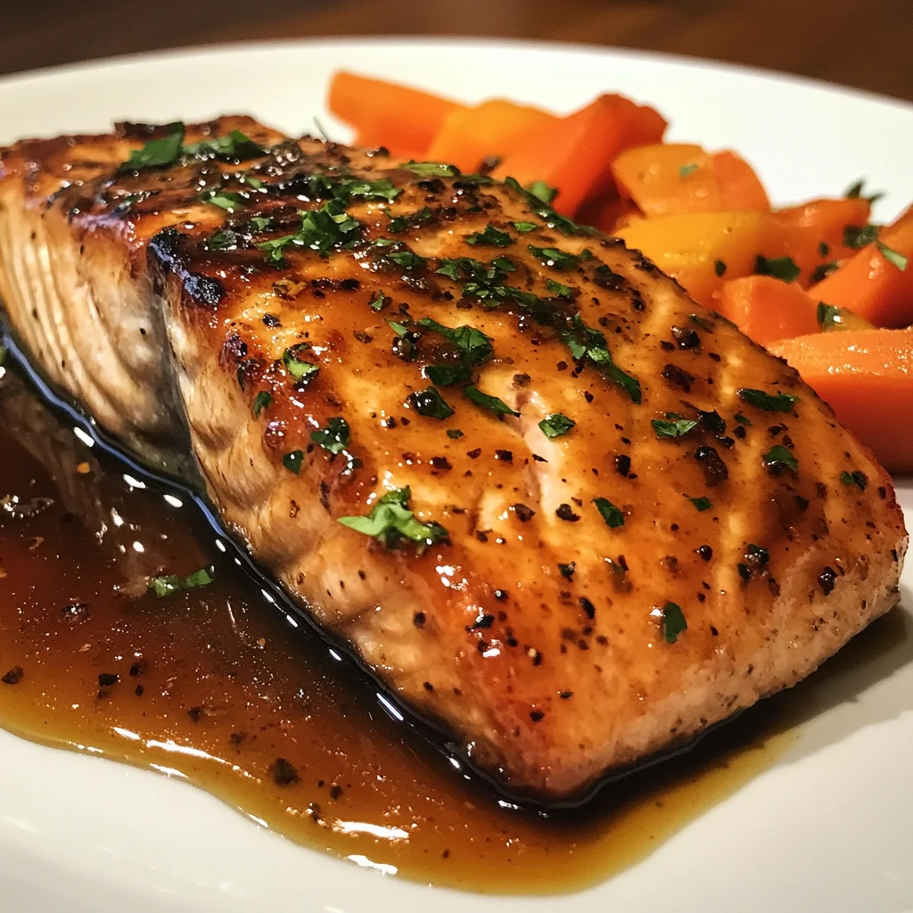 Brown Sugar Glazed Salmon
