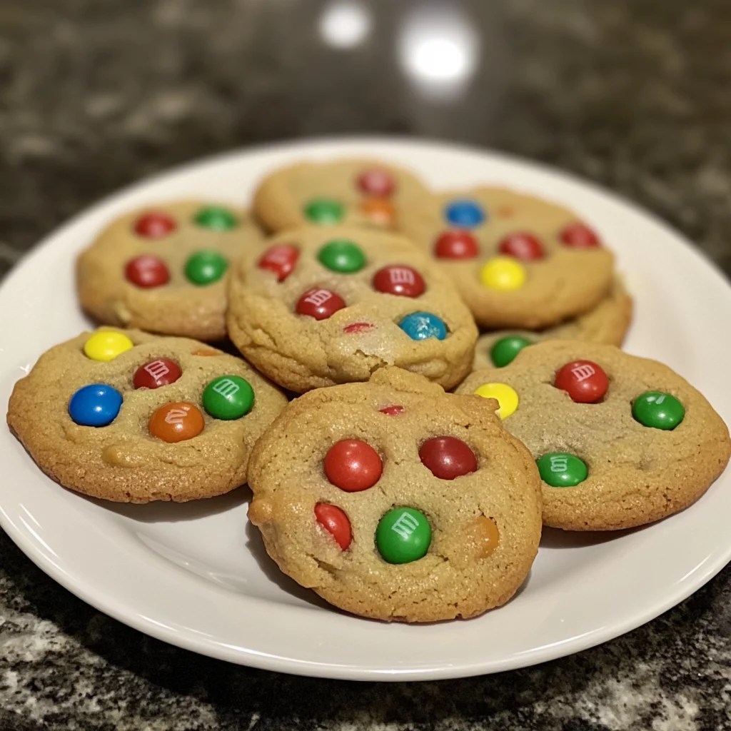 Christmas M&m Cookies Recipe