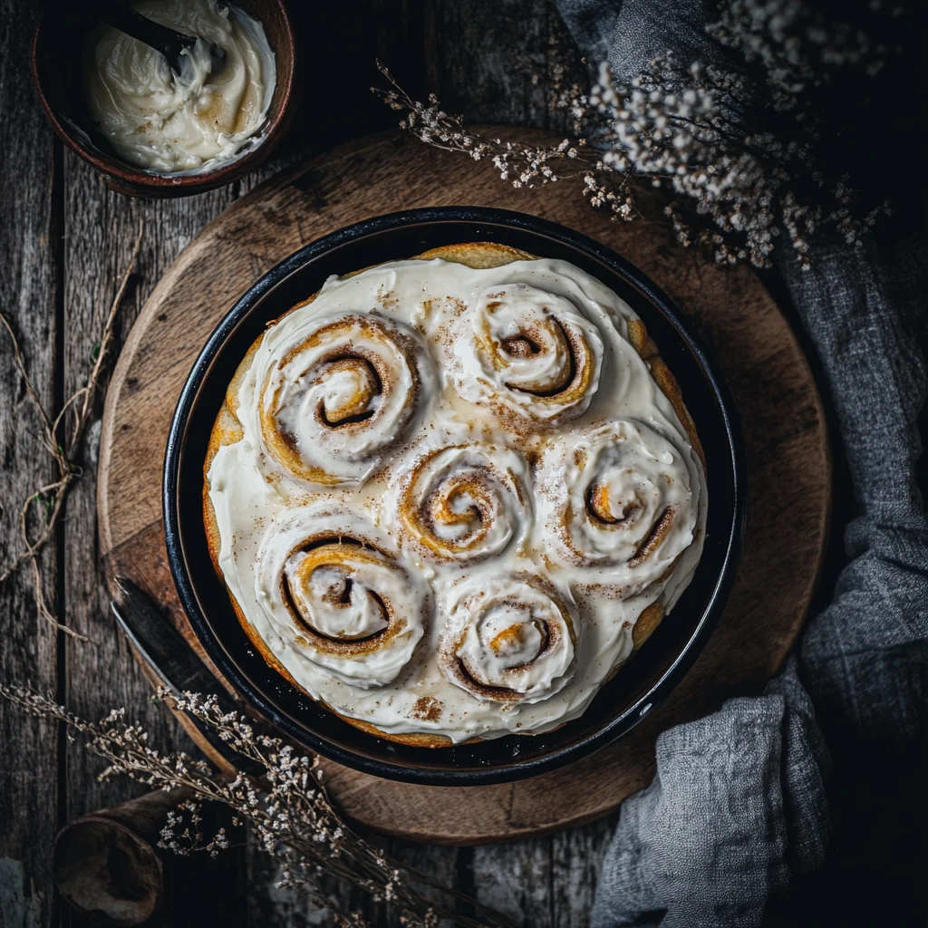 Cinnamon Rolls with Cream Cheese Frosting