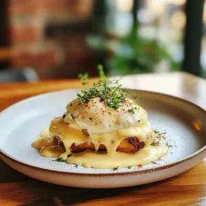 Eggs Benedict with Hollandaise Sauce