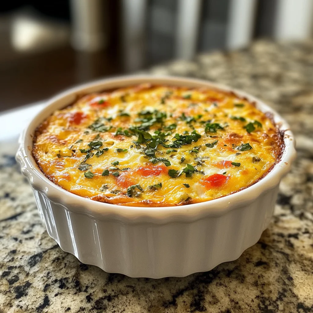 Healthy Cottage Cheese Egg Bake