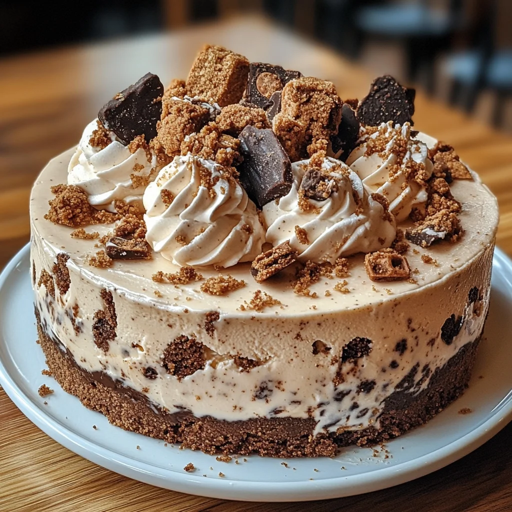 Ice Cream Cake With Cookie Crunch Recipe