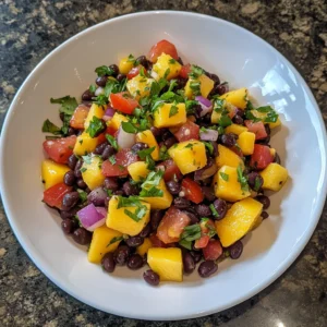 Mango & Black Bean Salad