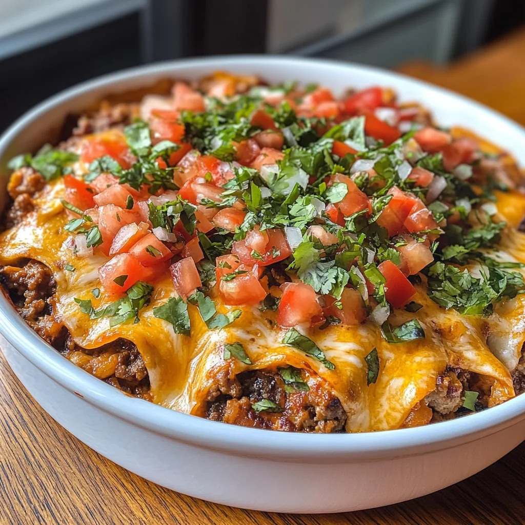 Walking Taco Casserole