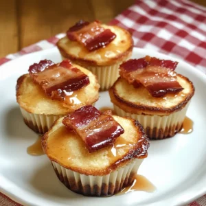 Maple, Bacon, Pancake Bites