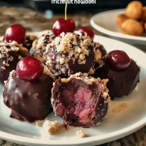 Cherry Mash Truffles
