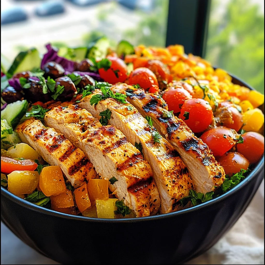 Chicken Bowl Mediterranean