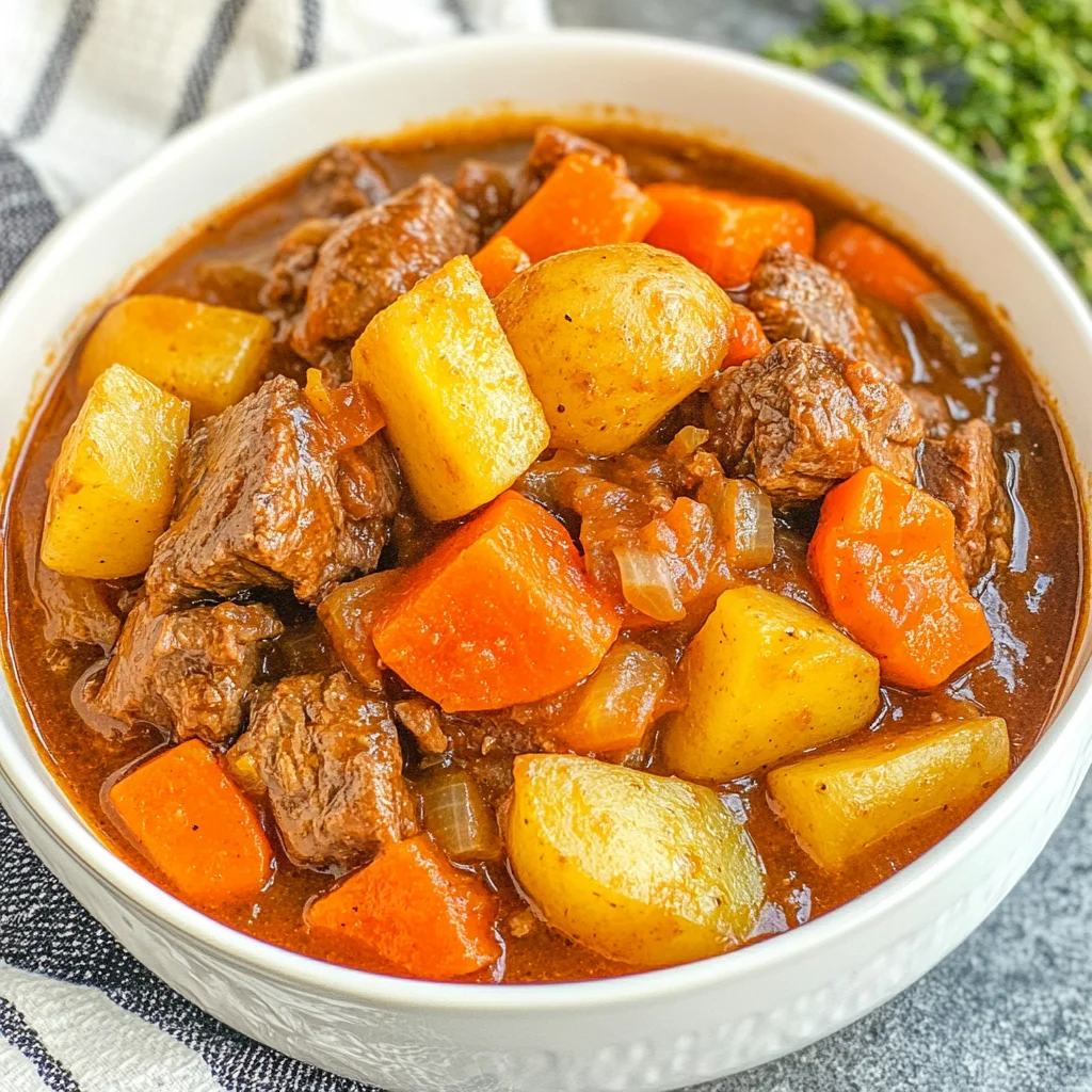 Crock Pot Beef Stew