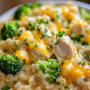 Crockpot Cheesy Chicken Broccoli Rice