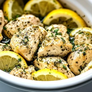 Crockpot Greek Lemon Chicken