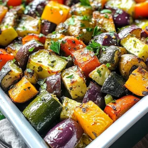 Easy Mediterranean Roasted Vegetables Recipe You’ll Love!