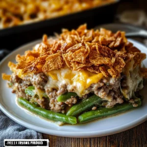 Hamburger Green Bean Casserole