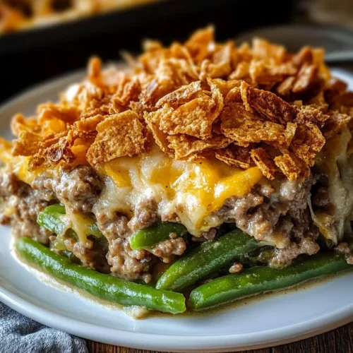 Hamburger Green Bean Casserole