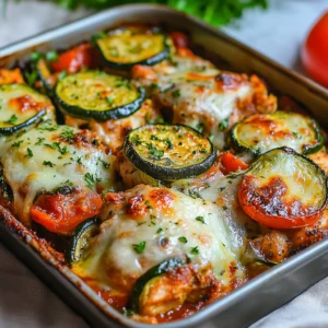 Mediterranean Chicken Zucchini Bake: A Healthy, Flavorful One-Pan Meal