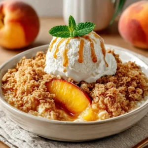 Peach Crisp