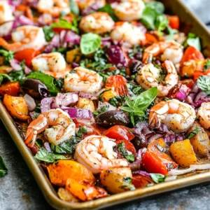 Sheet Pan Mediterranean Shrimp