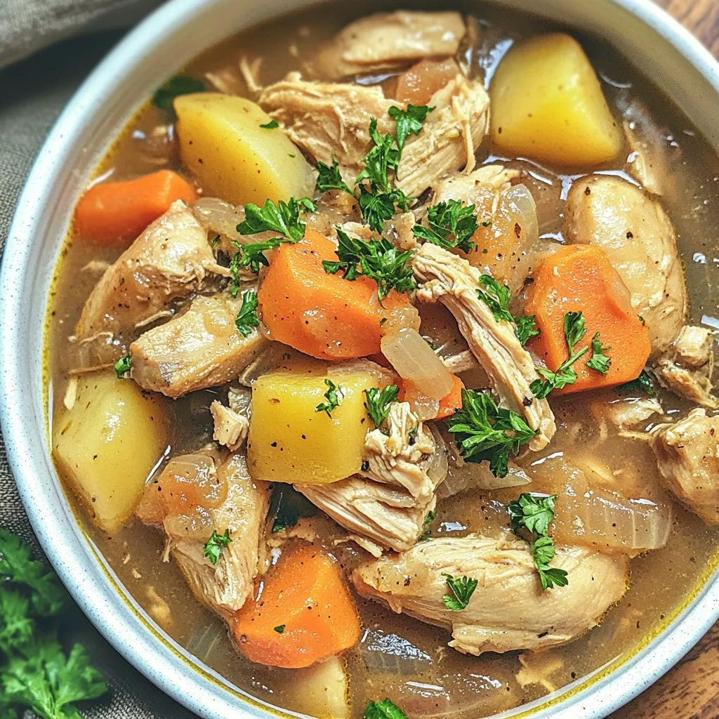 Slow Cooker Chicken Stew Recipe