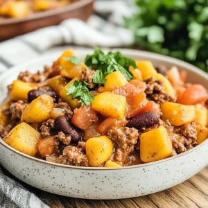 Slow Cooker Cowboy Casserole