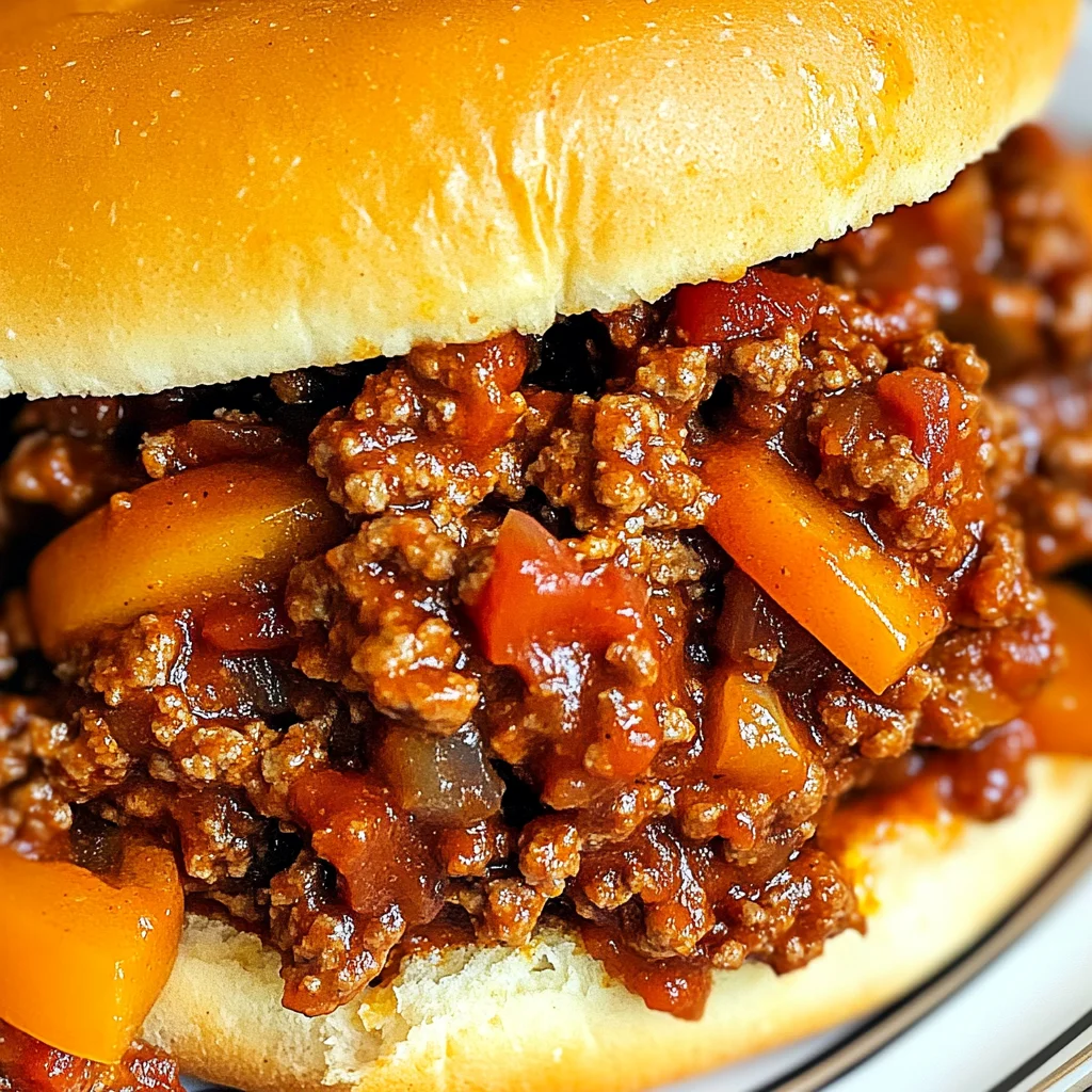 Slow Cooker Sloppy Joes