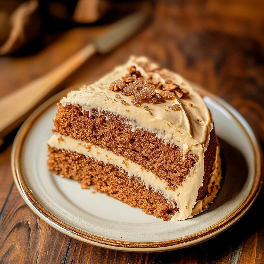 Brown Sugar Chai Cake