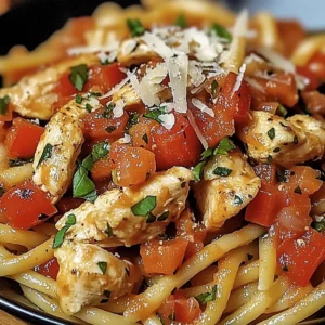 Bruschetta Chicken Pasta
