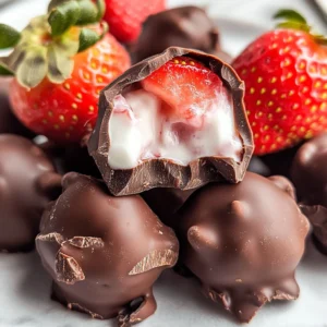Chocolate Strawberry Yogurt Clusters Recipe