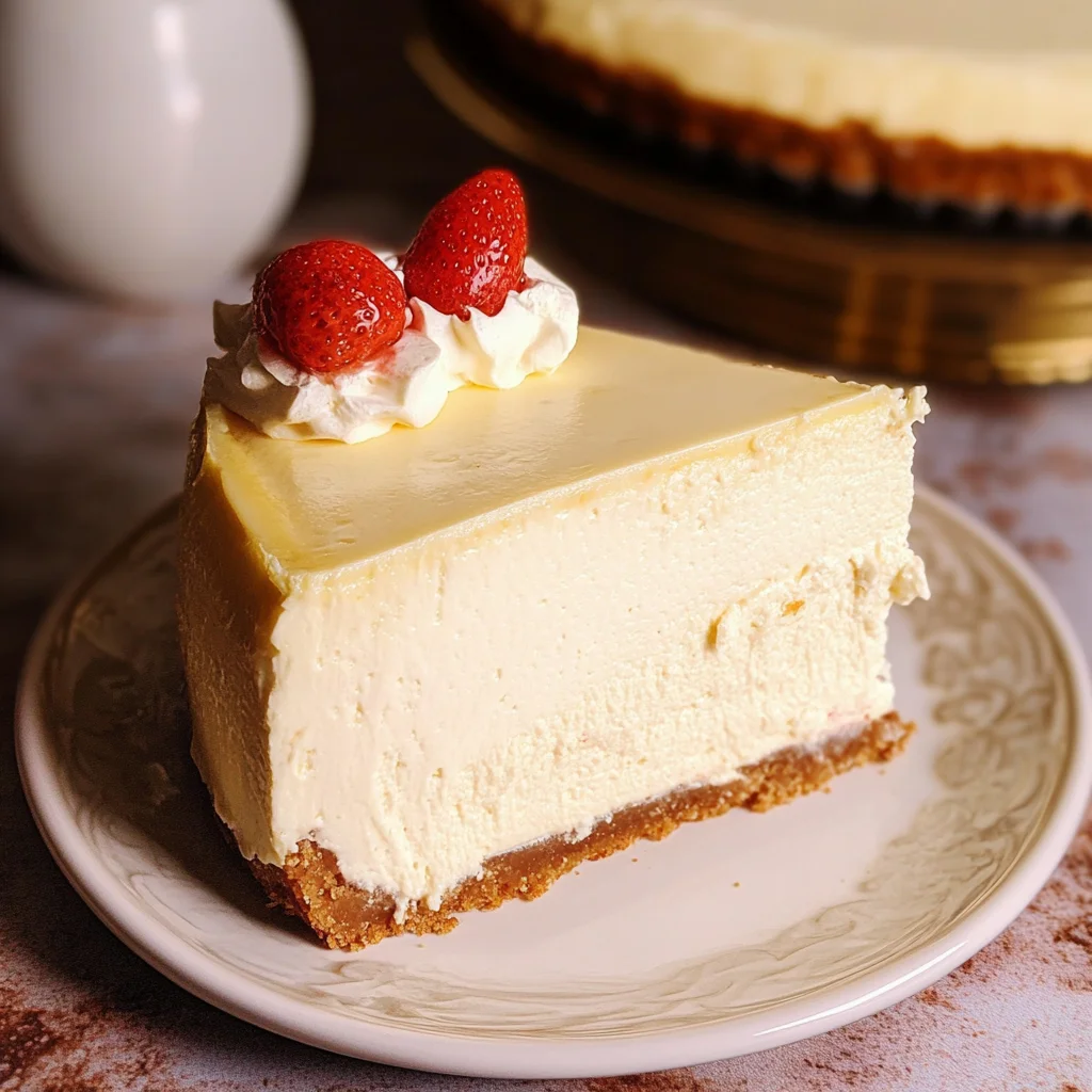 Classic New York Cheesecake