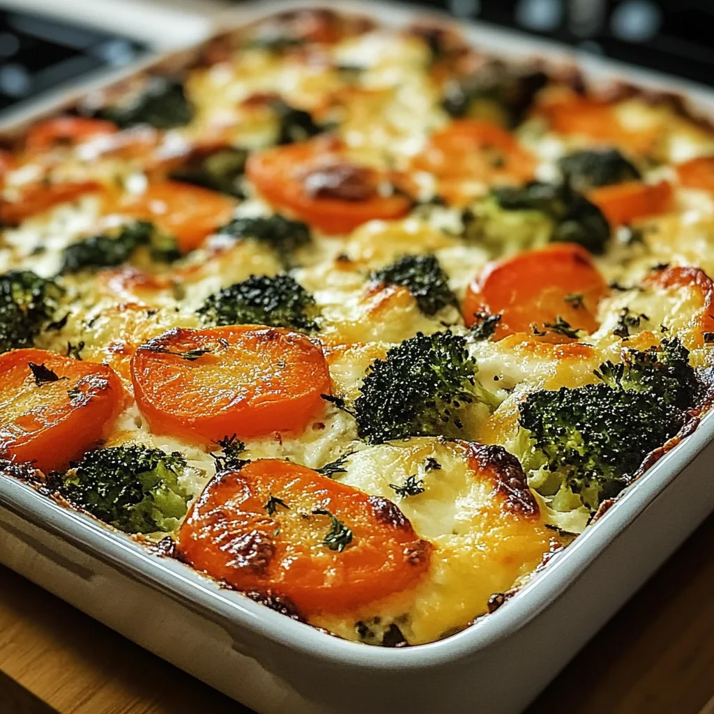 Cottage Cheese and Veggies Bake