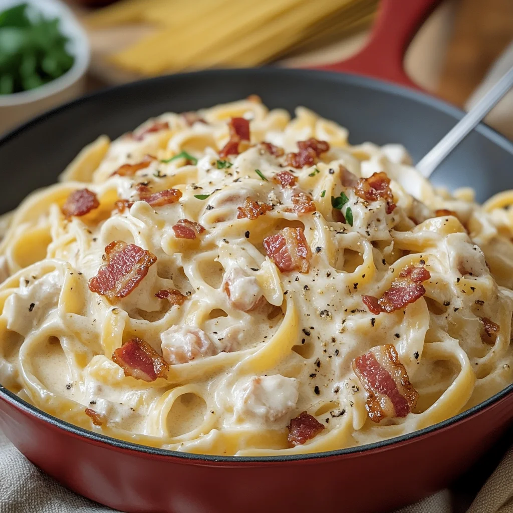 Creamy Bacon Pasta