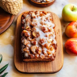 Easy Amish Apple Fritter Bread