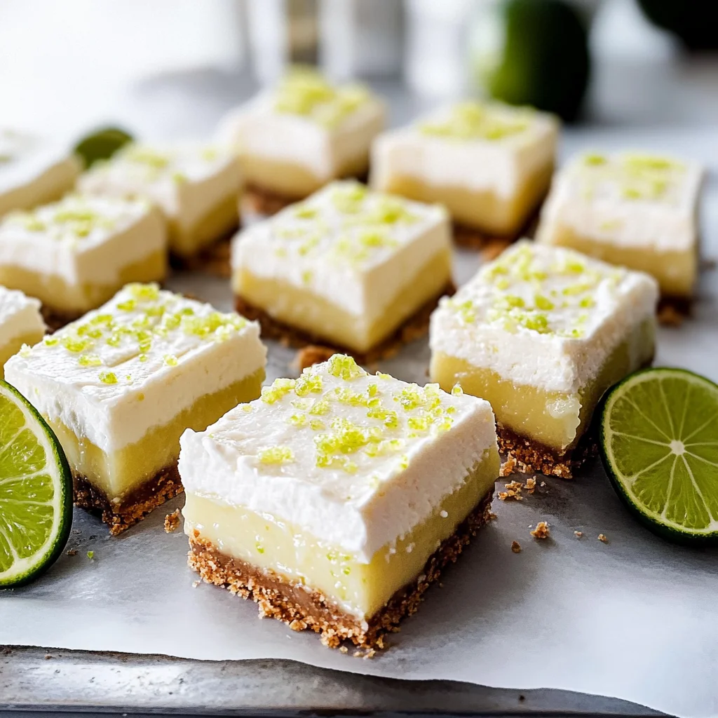 Delicious Key Lime Pie Bars: A Citrus Delight