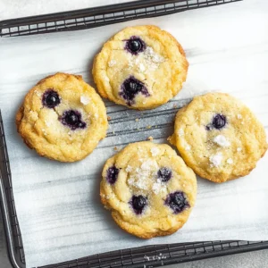 Lemon Blueberry Cookies