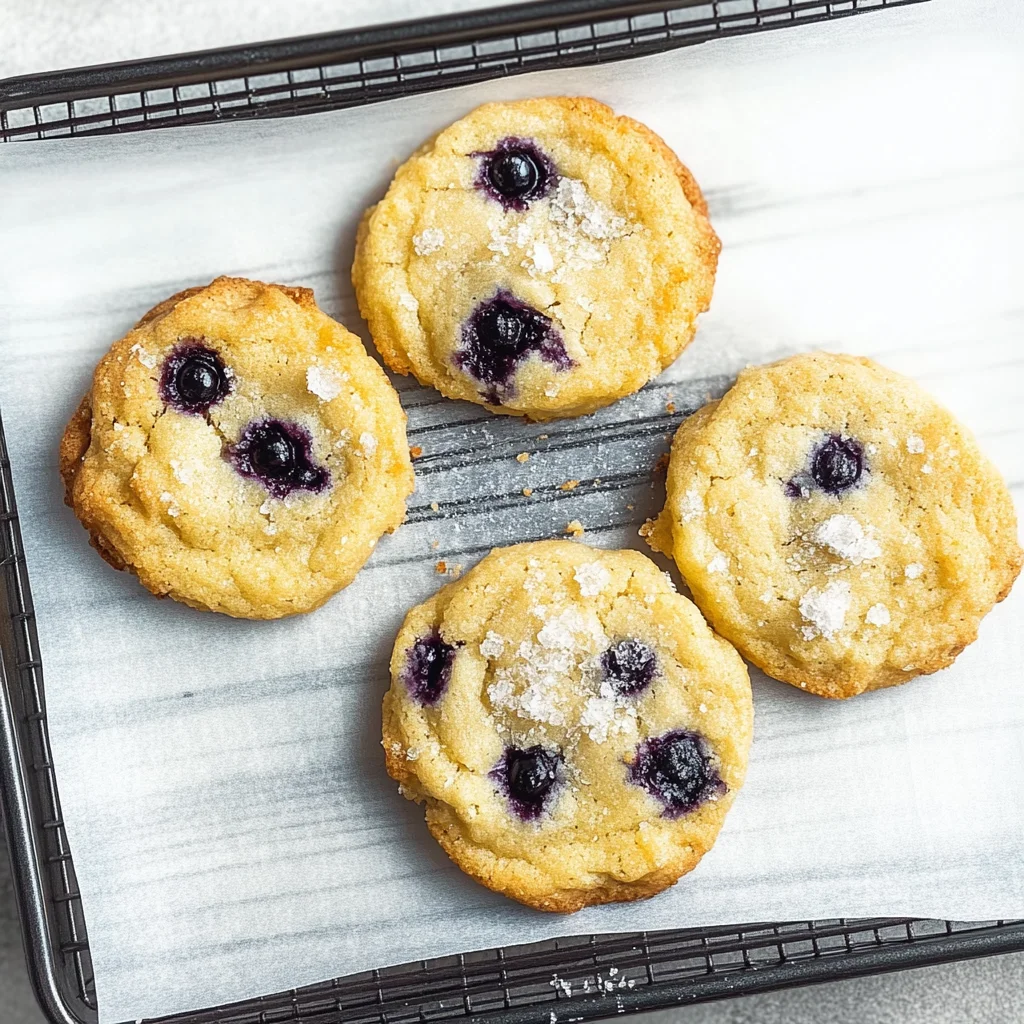 Lemon Blueberry Cookies