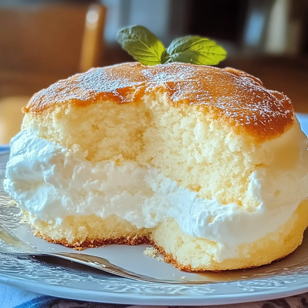 Light & Fluffy Yogurt Cloud Cake