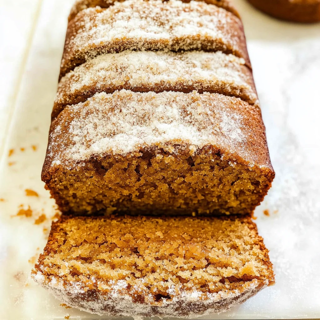 Moist Apple Cider Doughnut Loaf Cake!