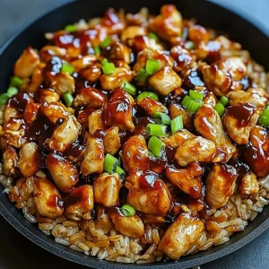 One-Pan Bold Honey BBQ Chicken Rice