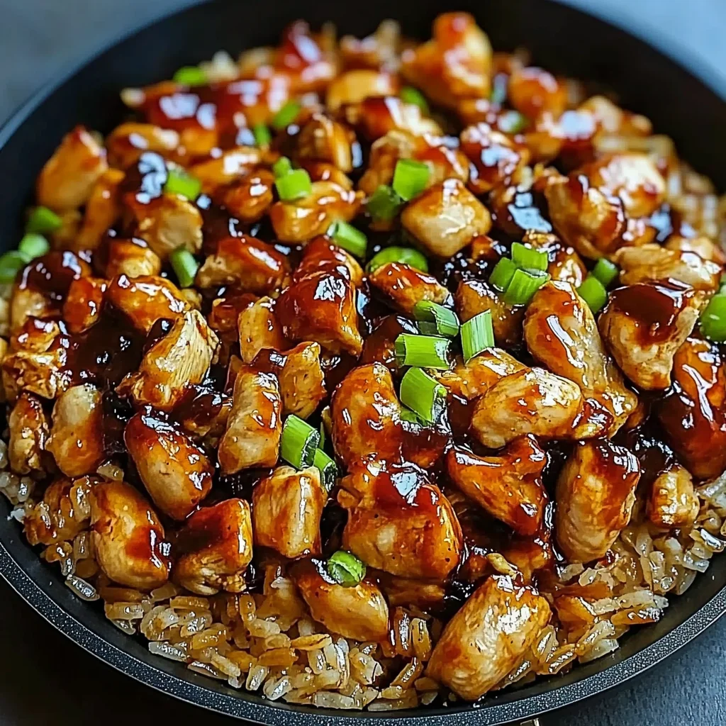 One-Pan Bold Honey BBQ Chicken Rice