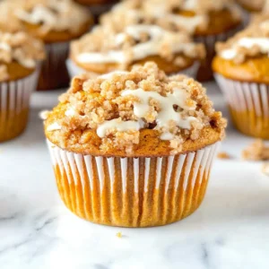 Pumpkin Streusel Muffins