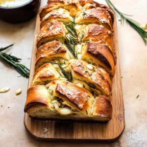 Rosemary Garlic Pull Apart Bread