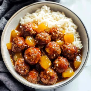 Slow Cooker Sweet and Sour Meatballs