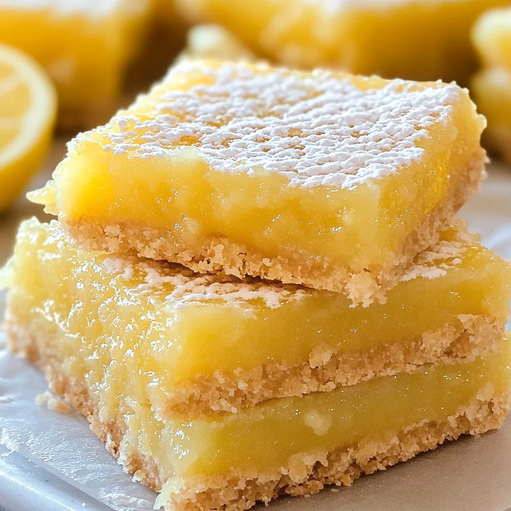 Super Easy Lemon Bars