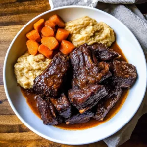 Super Tender Crockpot Beef Short Ribs