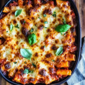 The Best Baked Ziti from The Food Charlatan
