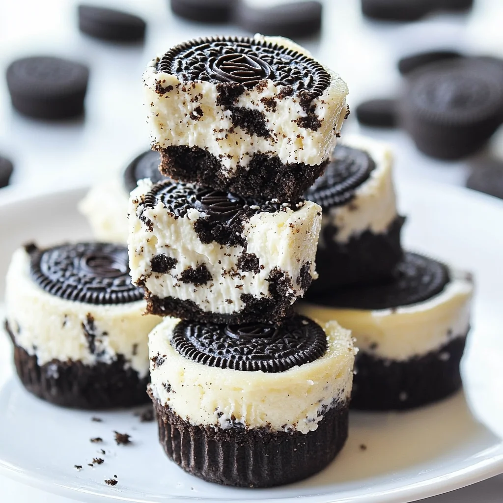 The Best Oreo Cheesecake Bites