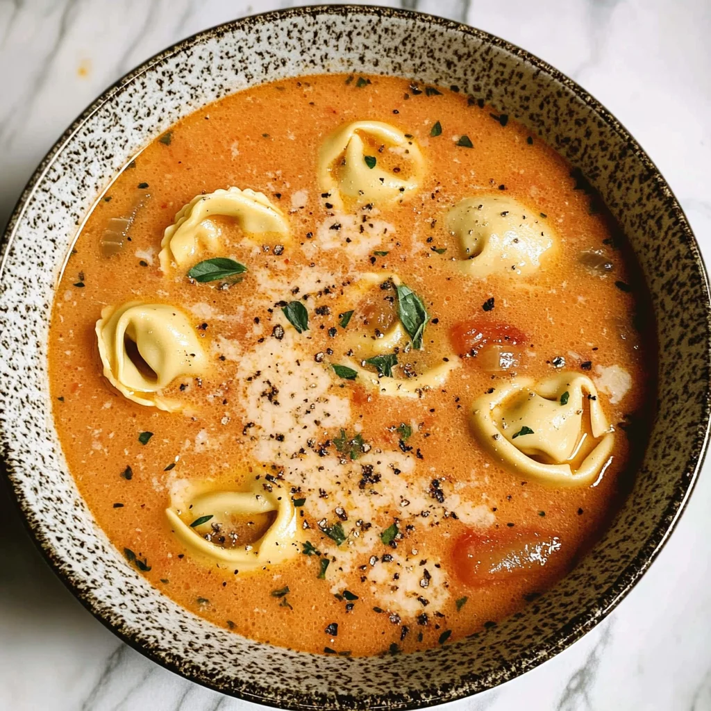 Tomato Tortellini Soup Recipe