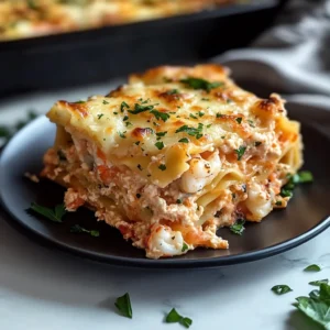 Ultimate Seafood Lasagna with Lobster and Shrimp | Restaurant-Style Dish